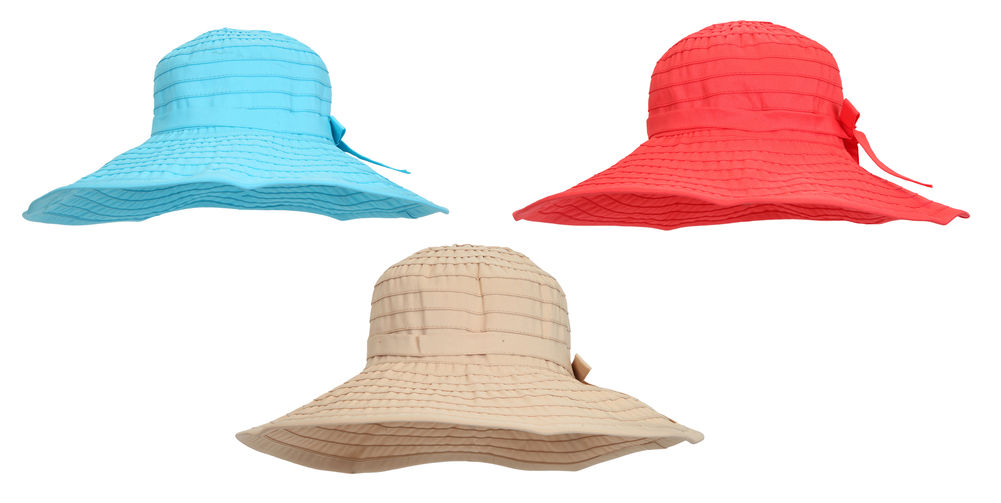 [21316] ESSENCE PLEATED WIDE BRIM (3)