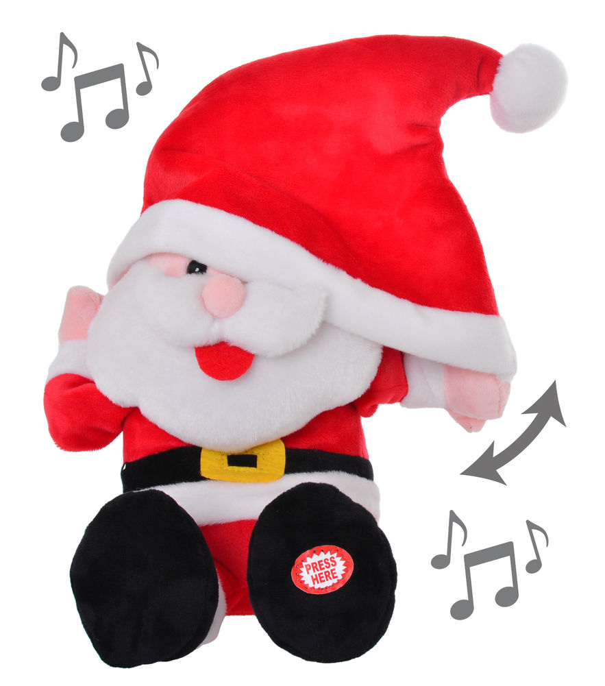 [26149] SINGING SANTA WITH HAT