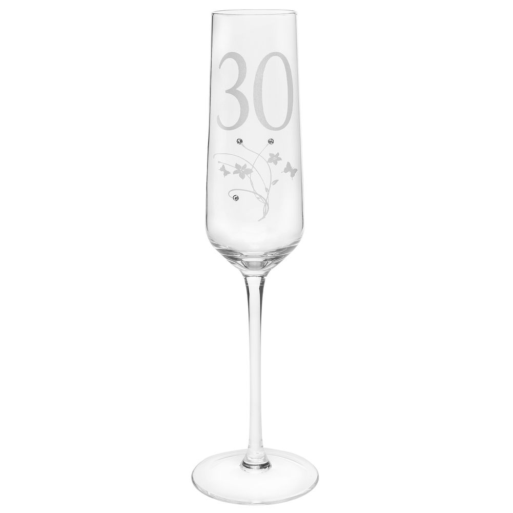 [26189] CRYSTAL CHAMPAGNE GLASS 30   R