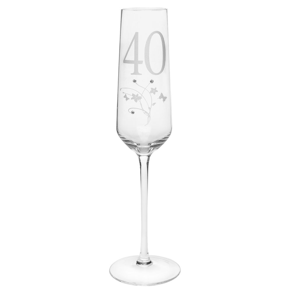 [26196] CRYSTAL CHAMPAGNE GLASS 40   R
