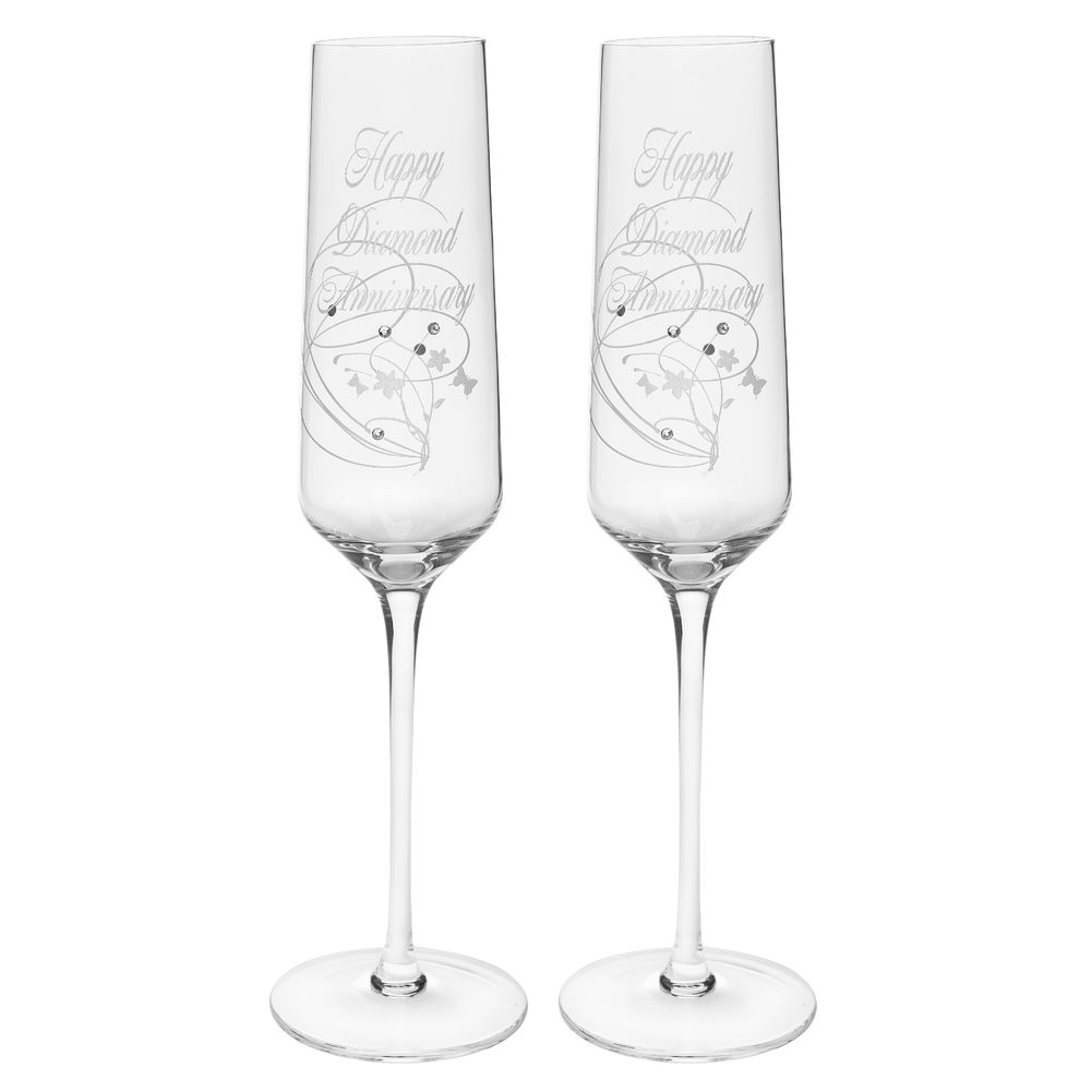 [26205] DIAMOND ANNIVERSARY FLUTE S/2R