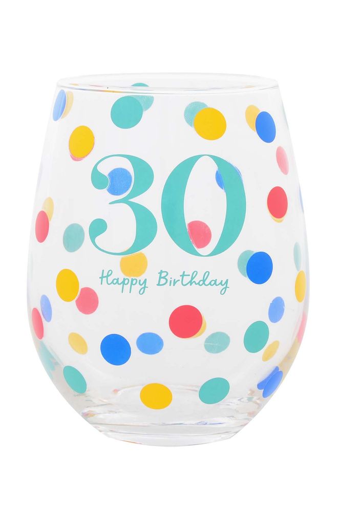 [26224] BIRTHDAY PARTY 30 STEMLS GLS R