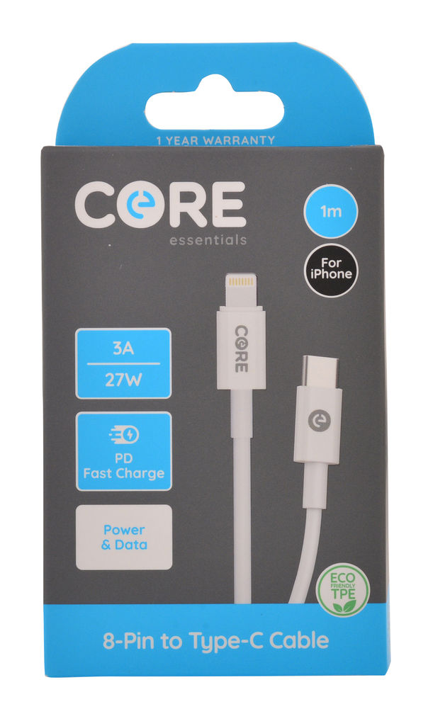 [26242] CORE 8-PIN TO USB-C 1M  RRP$15