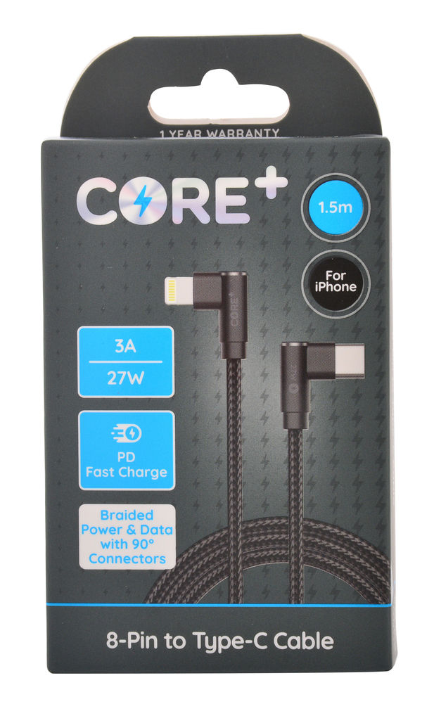 [26252] CORE+90D USB-C/8PN 1.5M RRP$20