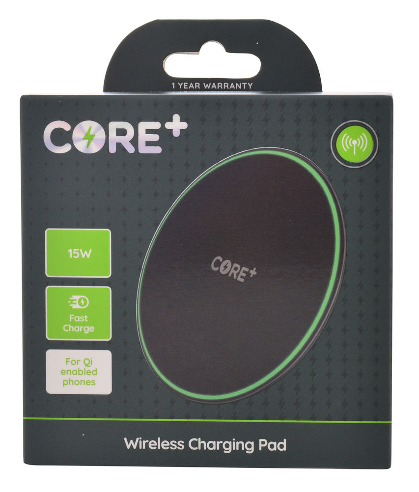 [26265] CORE15W WRELESS CHG PAD RRP$40