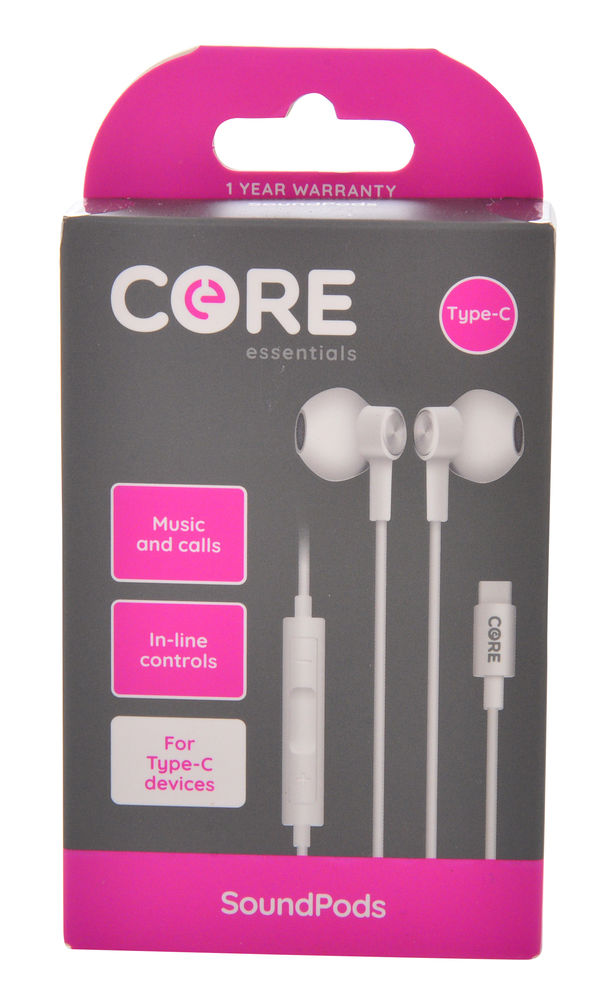 [26280] CORE SOUNDPODS TYPE-C   RRP$20