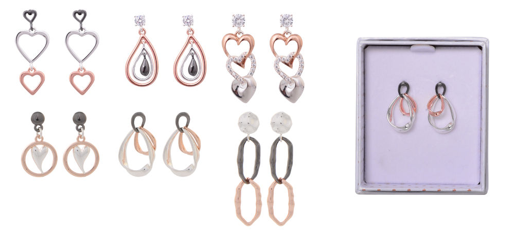 [26356] EQLB ELEMENTS EARRINGS (6)   R