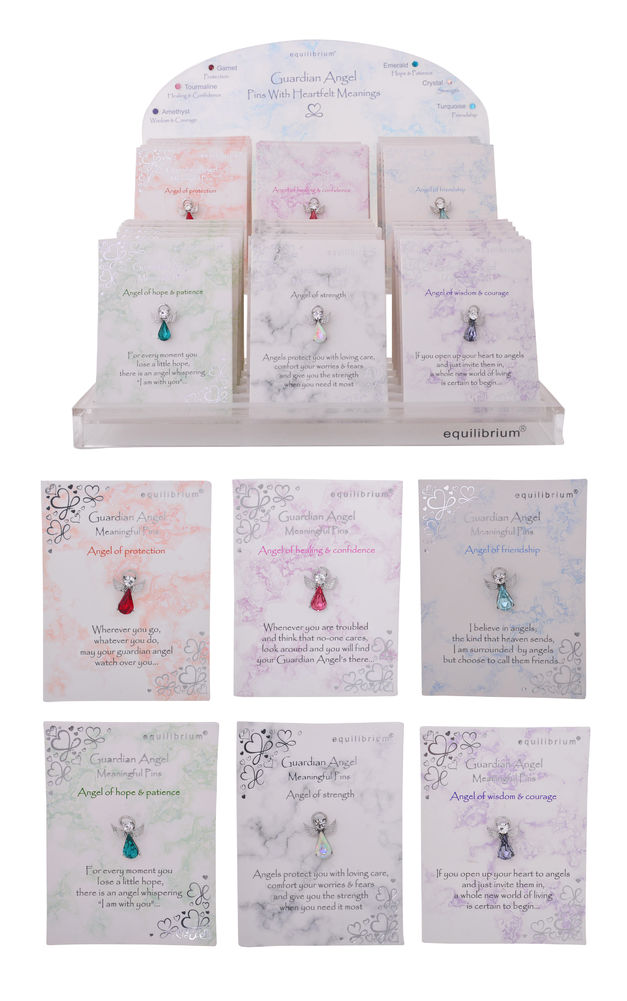 [26363] EQLB GUARDIAN ANGEL PINS (6)