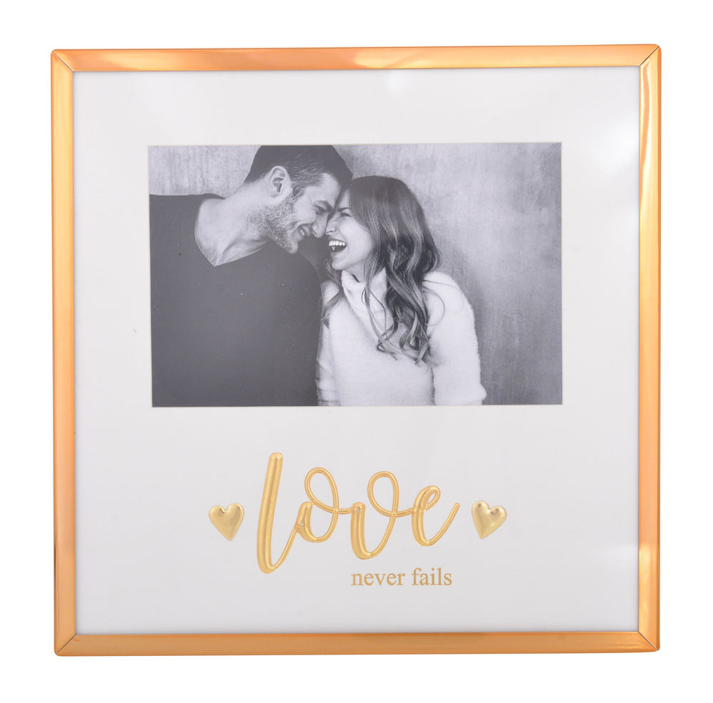 [26480] LOVE GOLD FRAME 6X4