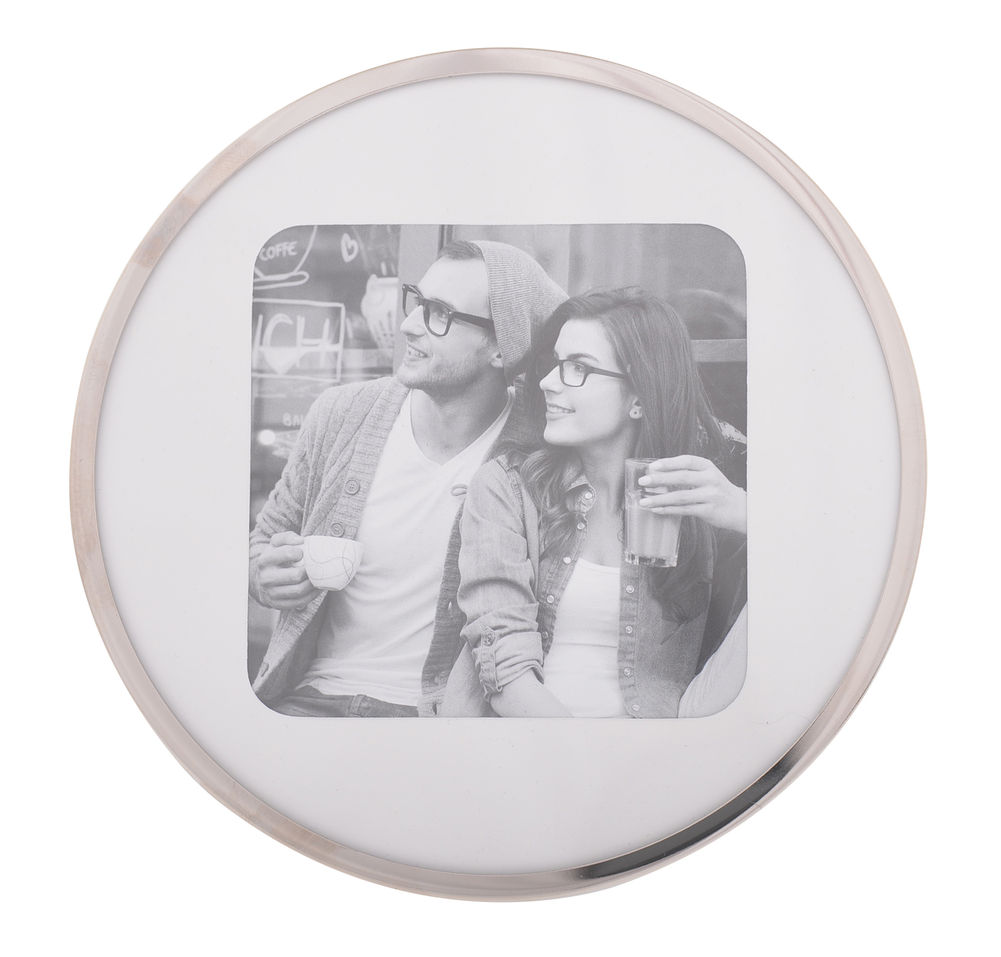 SILVER CURVE ROUND FRAME 4X4