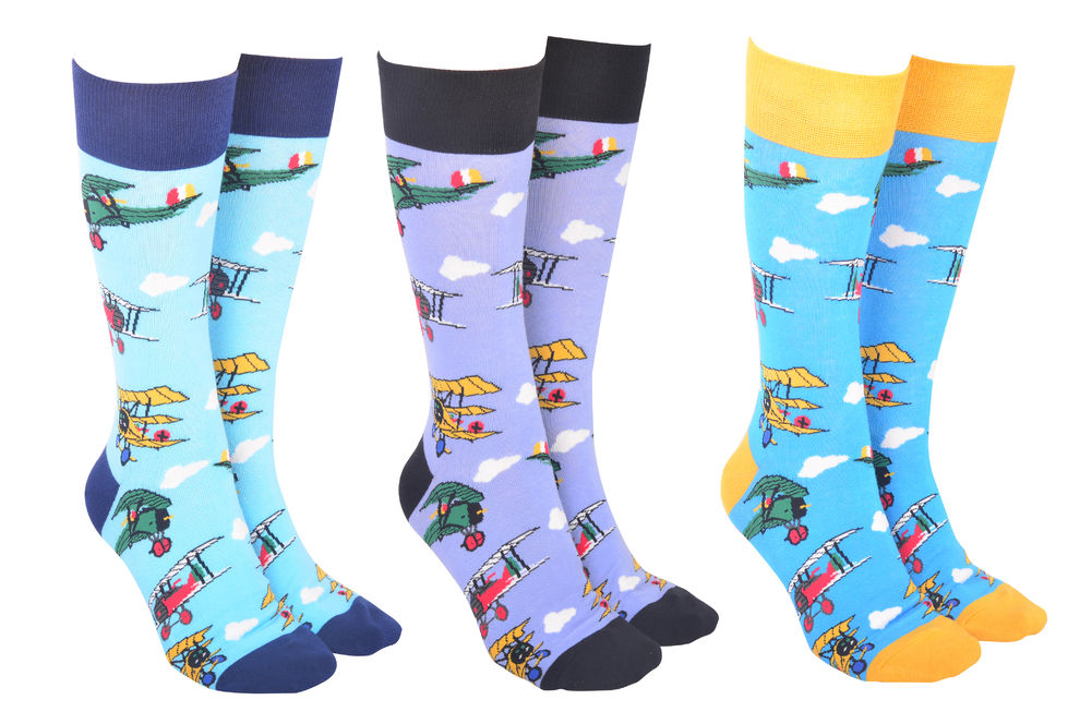 [26525] SOCK SOCIETY AEROPLANES (3)
