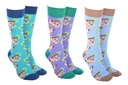 SOCK SOCIETY HAPPY SLOTHS (3)
