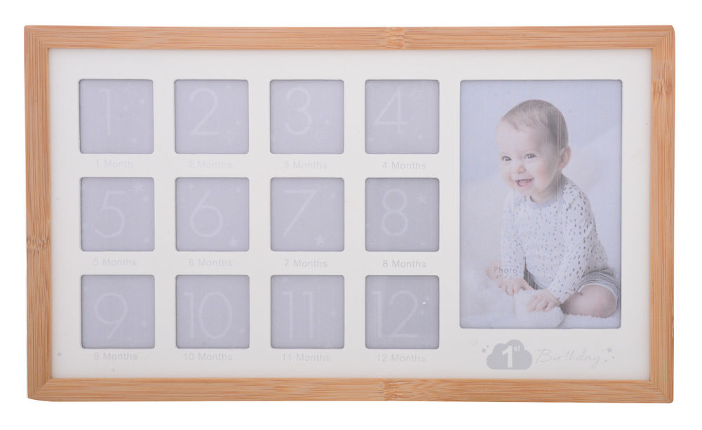[26548] BAMBOO BABY COLLAGE FRAME    R