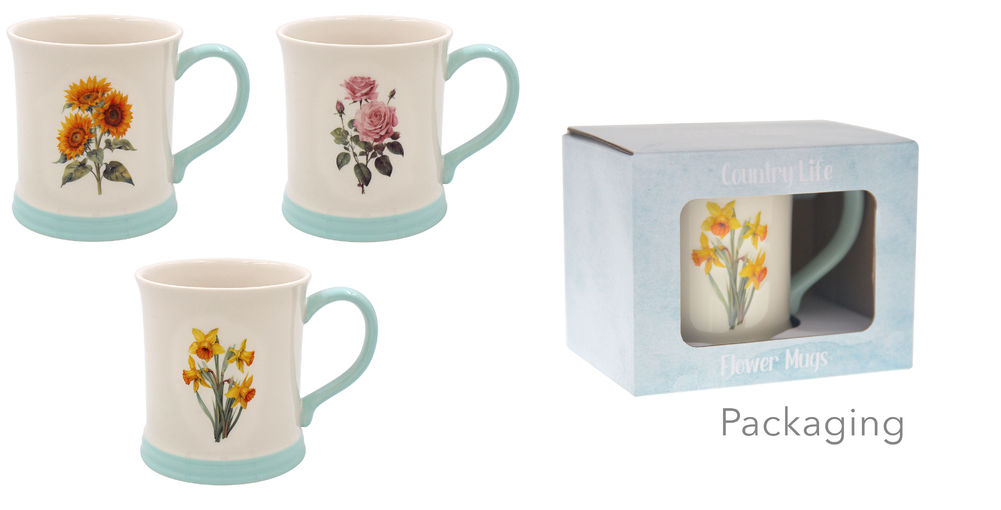 [26614] EMBOSSED FLOWER MUG (3)