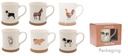EMBOSSED FARM ANIMAL MUG (6)