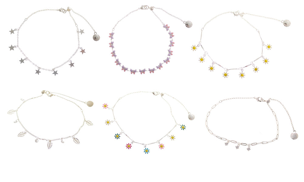 [26627] EQLB ANKLET CHAIN (6)