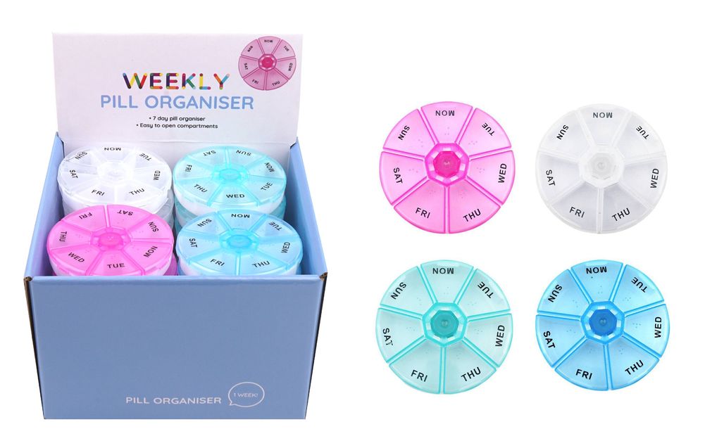 [26662] WEEKLY PILL BOX ORGANISER (4)