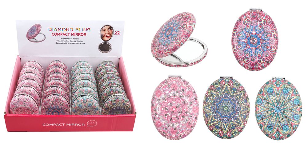 [26670] DIAMOND BLING COMPACT MIRROR (4)