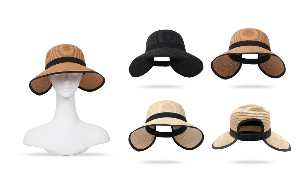 [26689] ESSENCE PONY TAIL SUNHAT (3)