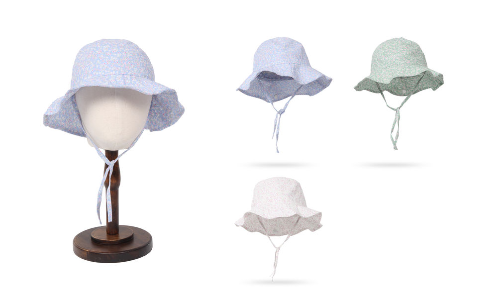 [26697] ESSENCE BABY SUNHAT FLORAL (3)