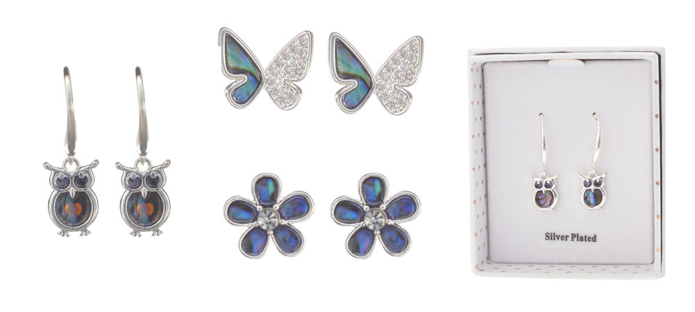 [26721] EQLB PAUA SHELL EARRINGS (3)