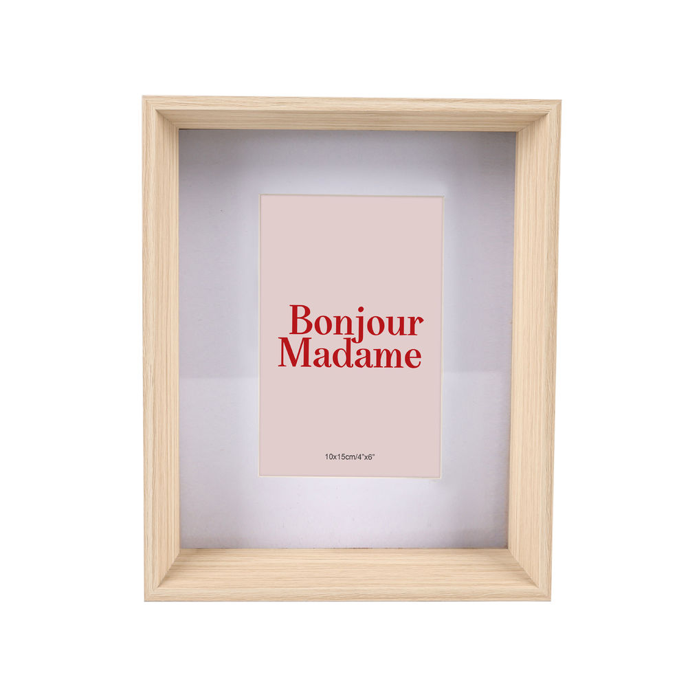 [26777] NATURAL ASH PHOTO FRAME 4x6  R