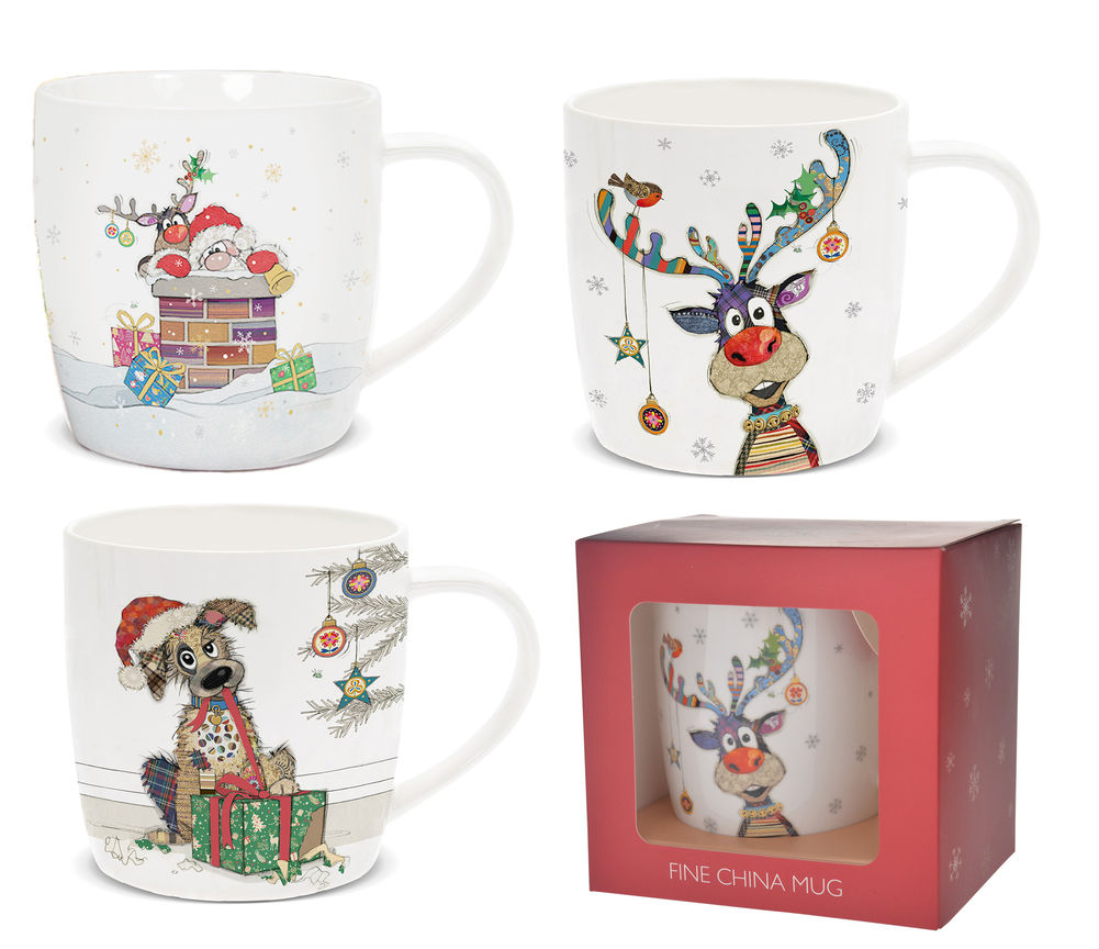 [26807] BUG ART XMAS MUG (3)