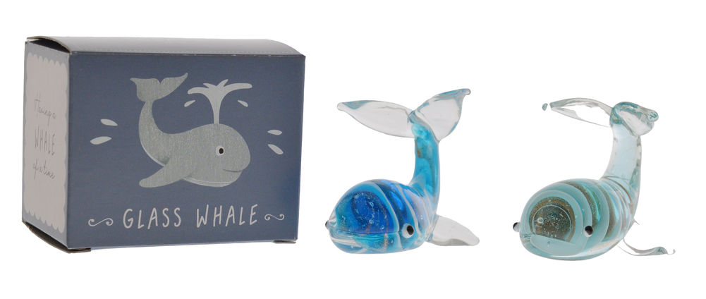 [26849] ARTISAN GLASS WHALE (2)