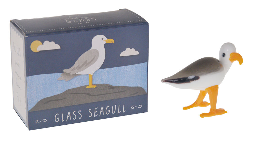 [26852] ARTISAN GLASS SEAGULL