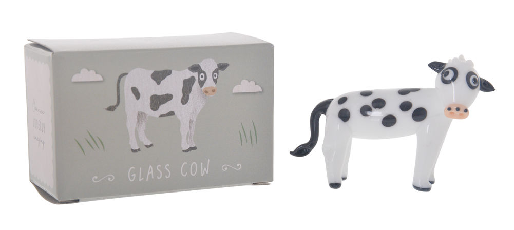 ARTISAN GLASS COW