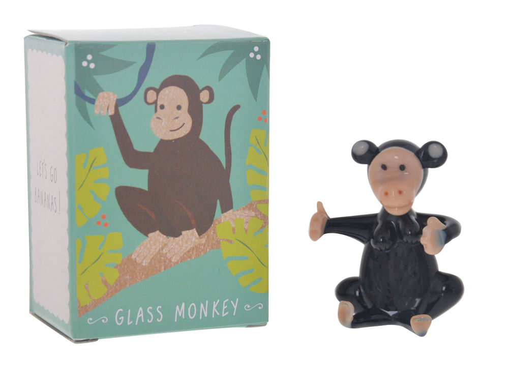 [26864] ARTISAN GLASS MONKEY