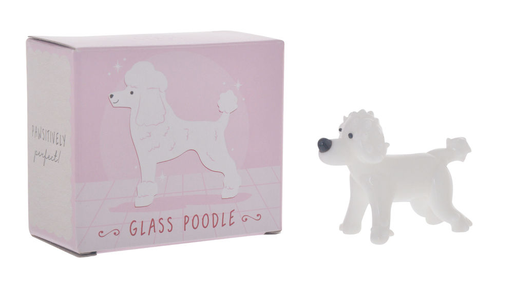 [26867] ARTISAN GLASS POODLE