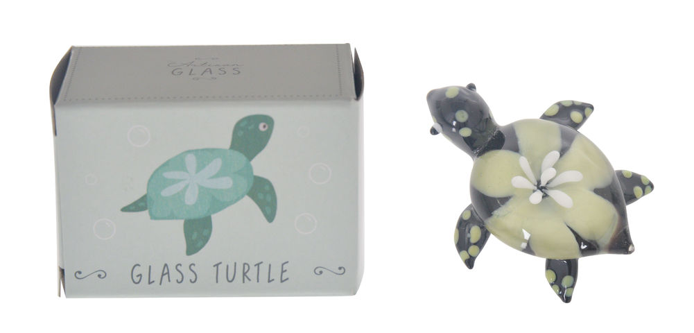 [26872] ARTISAN GLASS TURTLE