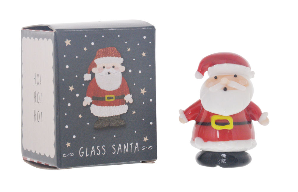 [26874] ARTISAN GLASS SANTA