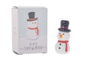 ARTISAN GLASS SNOWMAN