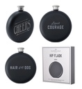 DAPPER CHAP CHEERS HIP FLASK(3