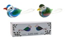 ARTISAN GLASS BIRDS (2)