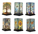 STAINED PAINTED LAMP (6)