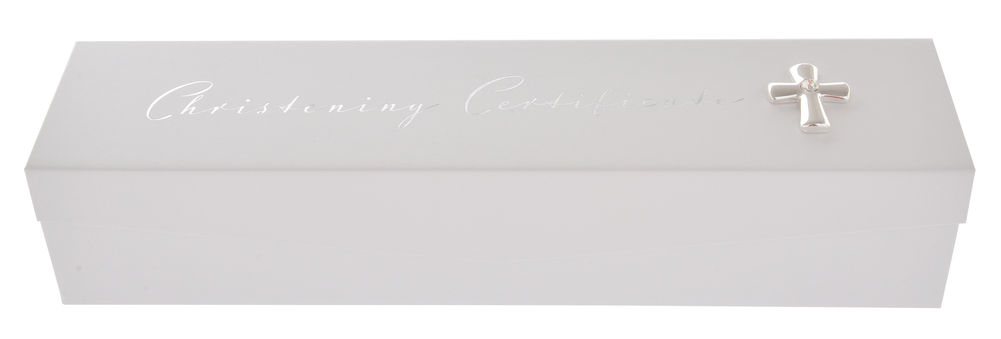 [26951] CHRISTENING CERTIFICATE BOX