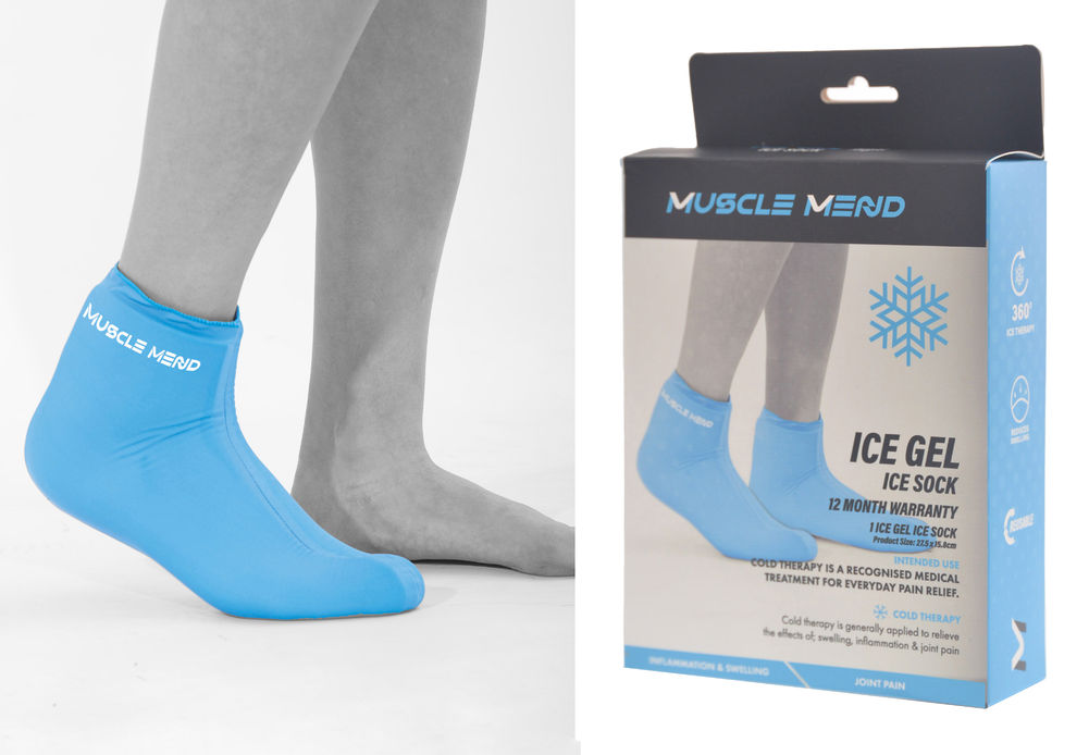 [26974] MUSCLE MEND ICE GEL ICE SOCKS
