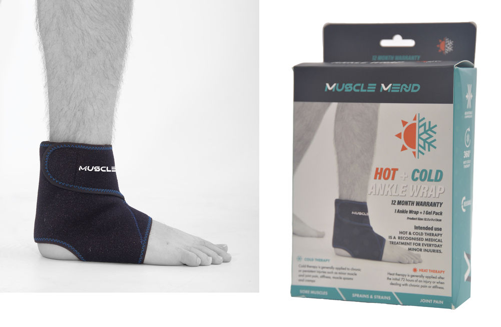 [26981] MUSCLE MEND HOT/COLD ANKLE WRP