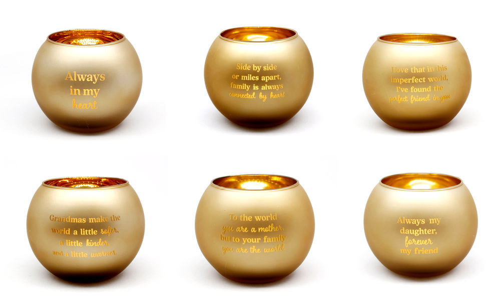 [27056] LOVE & LIGHT TEALIGHT HOLDER (6)