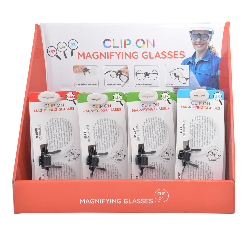[27064] CLIP ON MAGNIFYING GLASSES (3)