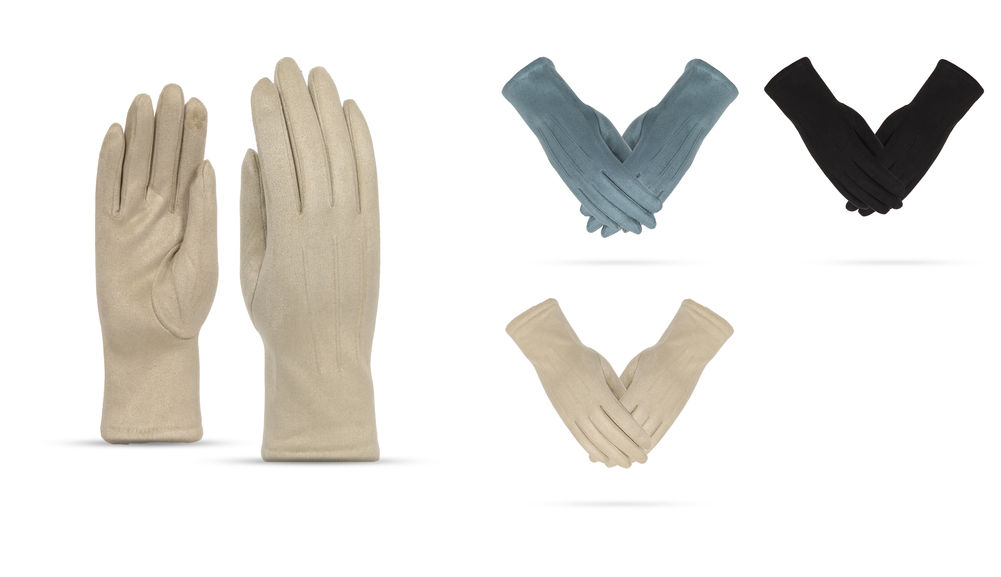 [27108] ESSENCE SUEDE GLOVES (3)