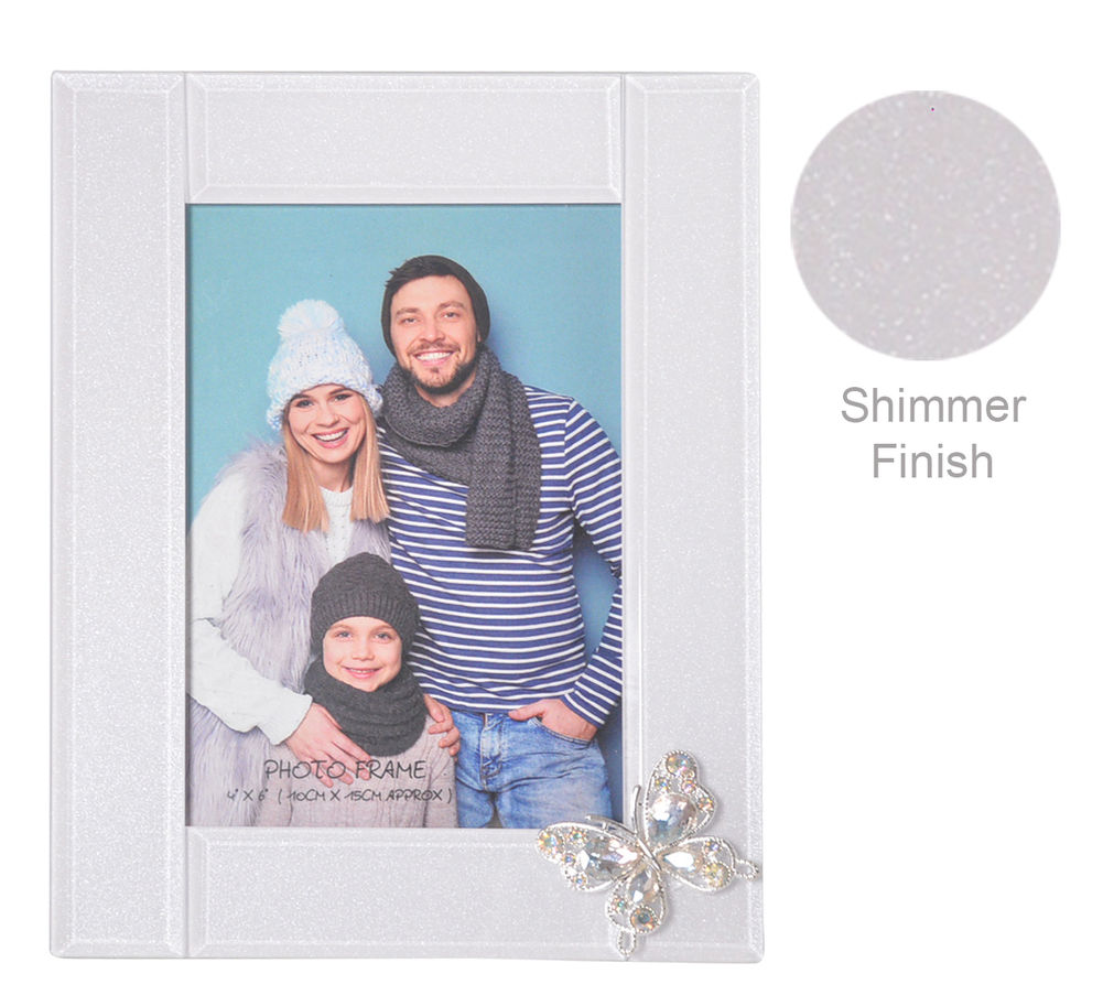 [27132] CRYSTAL BUTTERFLY FRAME 4X6