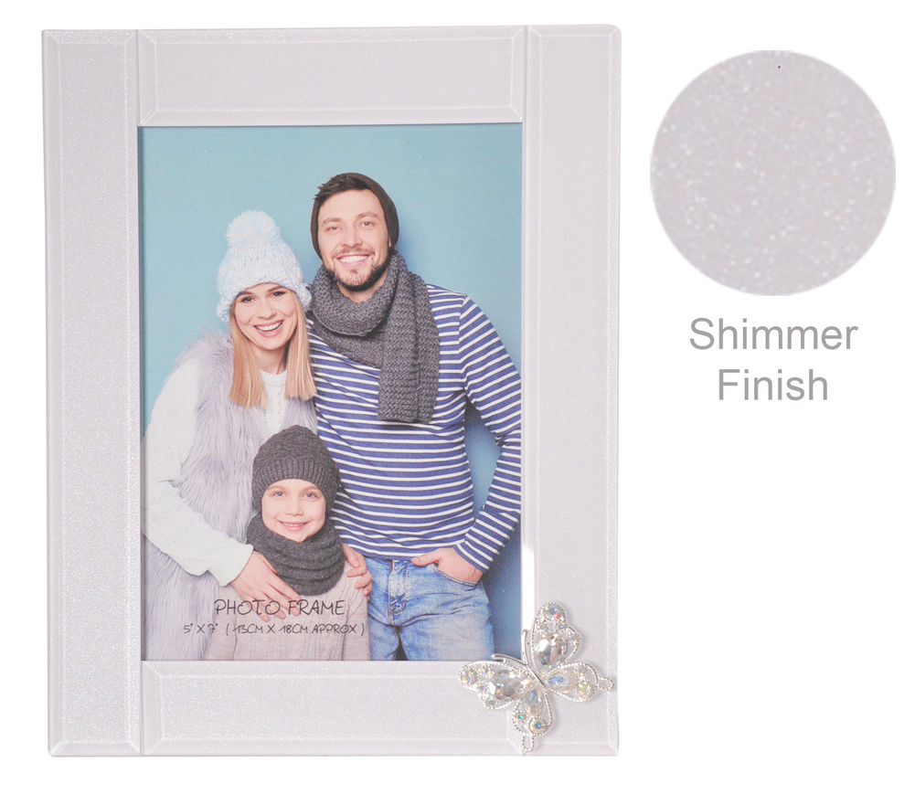 [27133] CRYSTAL BUTTERFLY FRAME 5X7