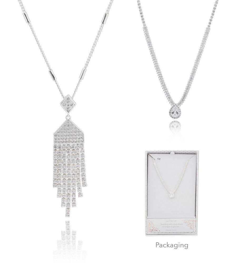 [27160] EQLB SPARKLE LONG NECKLACE (2
