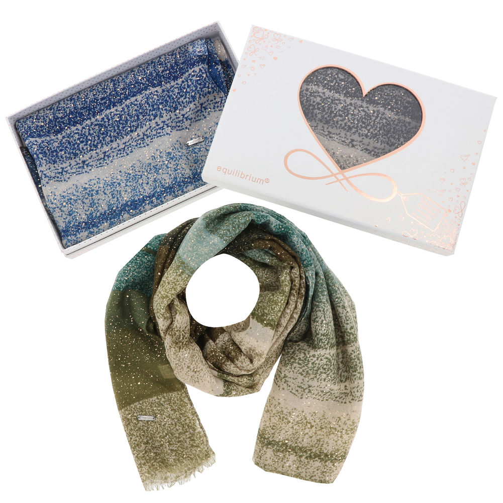[27172] EQLB STRIPE FOIL SCARF (3)