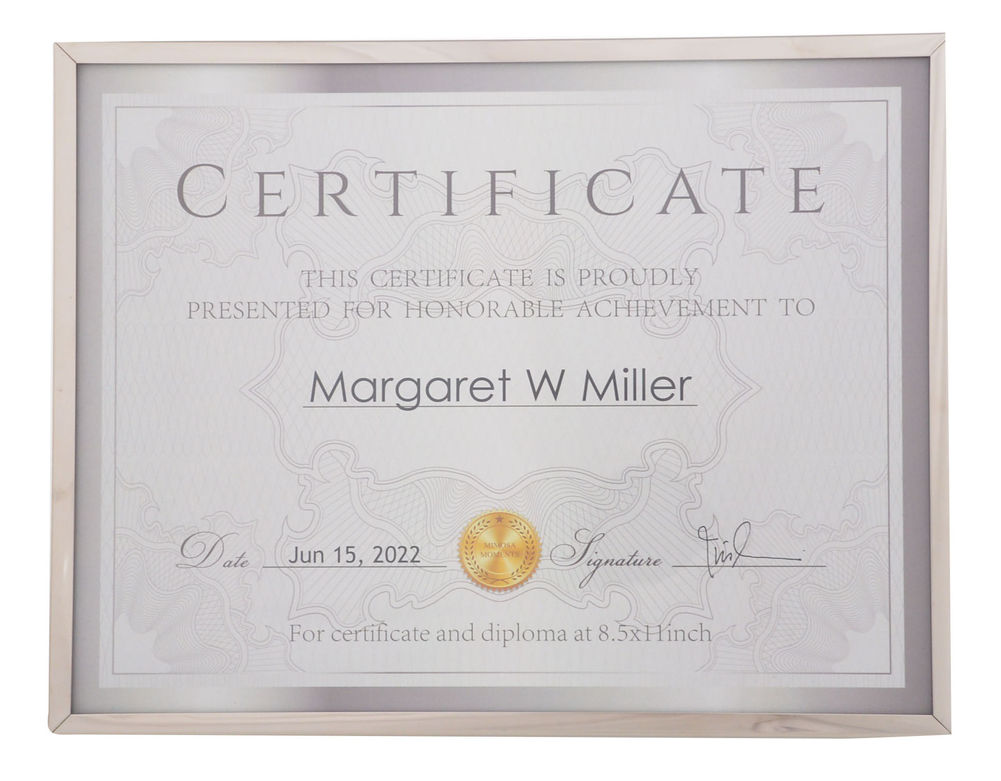 [27232] CERTIFICATE FRAME - A4