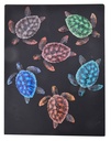 SEA TURTLE METAL MAGNET (6)